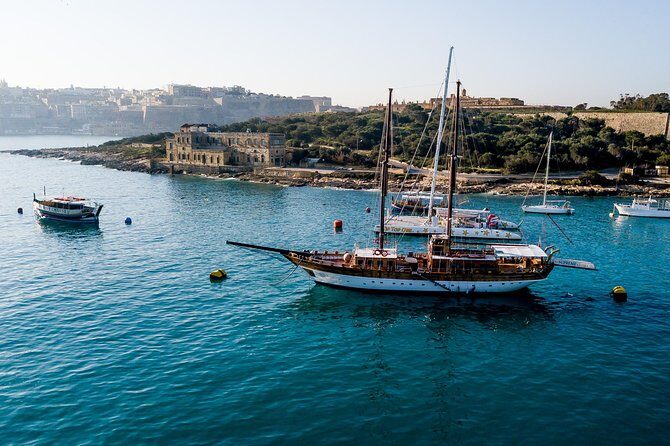 3 Island Cruise onboard Faith - The Route: Malta Bay, Gozo Bay, then the Blue Lagoon