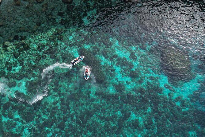 30 minute, Jet Ski Rental Malta - Self guided - No Licence Needed - Your route in order: Paradise Bay to the Rdum Il-qammieh Viewpoint