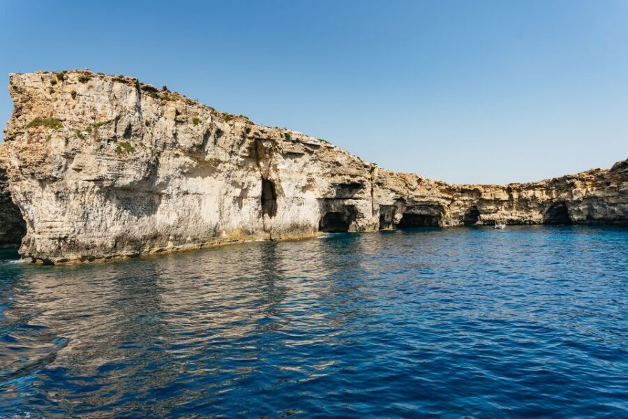 Comino: Blue Lagoon, Crystal Lagoon, and Seacaves Tour - Comino Sea Caves and Santa Maria Caves: How the Boat Changes the View