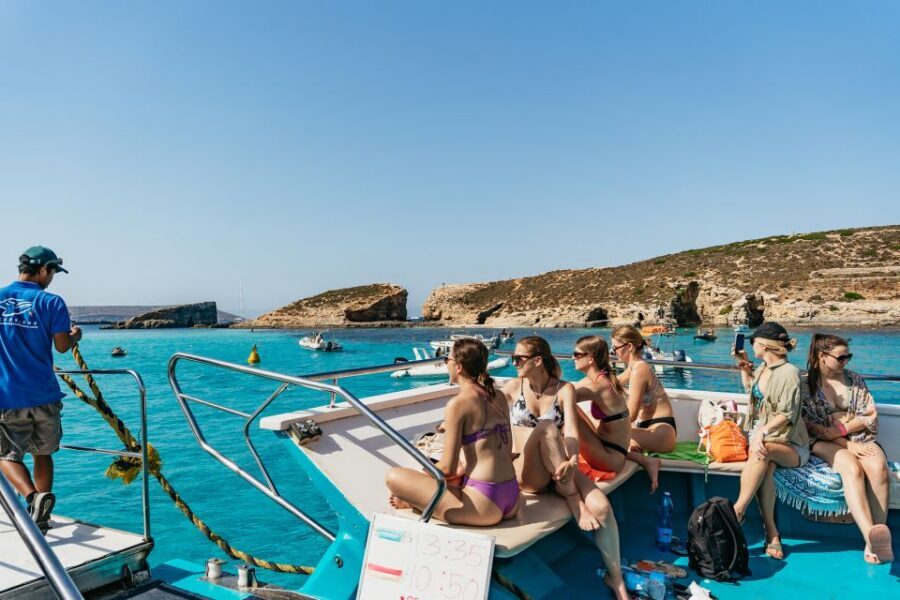 Comino: Blue Lagoon, Crystal Lagoon, and Seacaves Tour - Crystal Lagoon: The Seasonal Swim Stop You’ll Want to Time Right