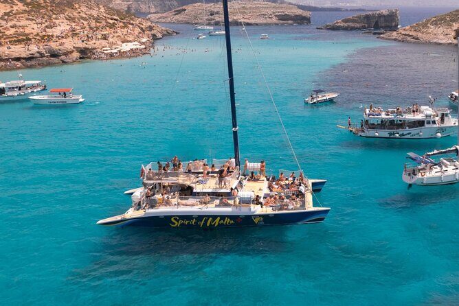 Comino Blue Lagoon Prime Catamaran Tour with All Inclusive - Key things to know before you go
