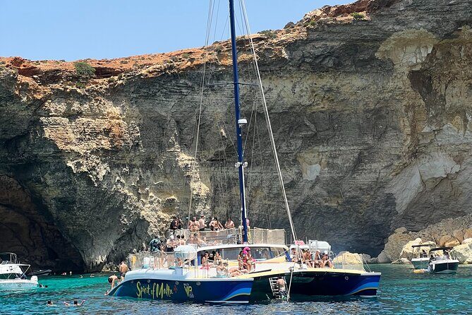 Comino Blue Lagoon Prime Catamaran Tour with All Inclusive - Best For: Swim-Happy Days, Families, and People Who Hate Herding