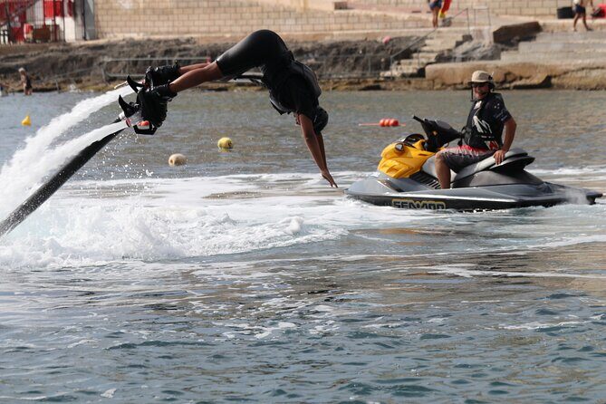 Flyboard Full Flight (30min) - Spinola Bay: Where the Flying, Dolphin Jumps, and 360s Happen
