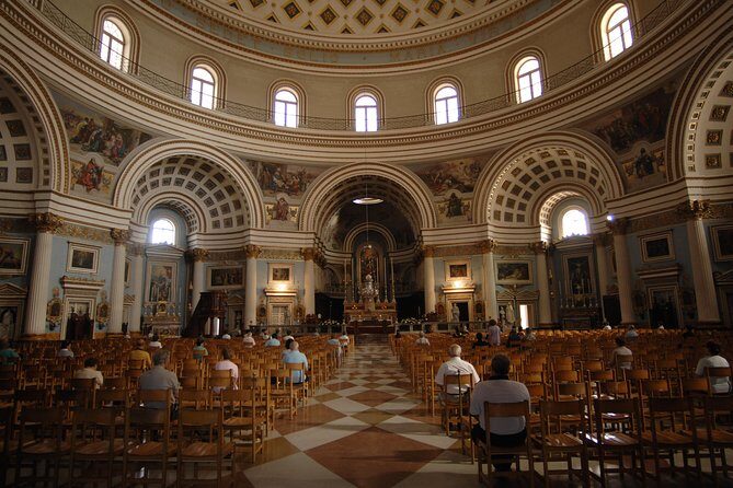 Full-Day Mosta, Mdina, and Rabat Tour from Valletta - Mosta Dome: the church stop that anchors the whole day