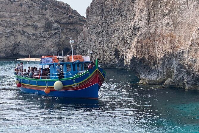 Full Day Private charter to Crystal & Blue Lagoon, Caves & Gozo - San Niklaw Bay: short and sweet, calmer beach time for families