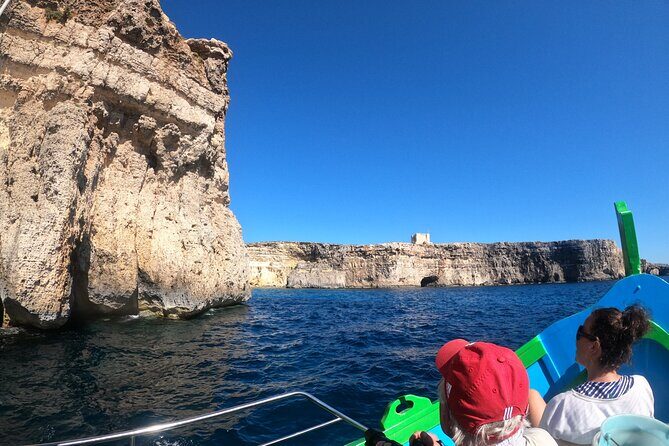 Full Day Private charter to Crystal & Blue Lagoon, Caves & Gozo - Santa Maria Caves: pond swim inside, Monte Cristo filming spot, and more cave exploring