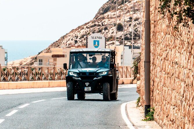 Gozo 4x4 Chauffeured Buggy Tour with Lunch and Transport - Calypso Cave and Ramla Bay: red sands and the Odyssey connection