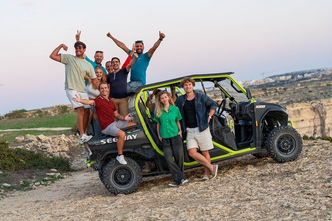 GOZO All Inclusive Self Drive 4x4 Jeep Day or Sunset tour - Xwejni Salt Pans and Marsalforn: practical scenery before Comino