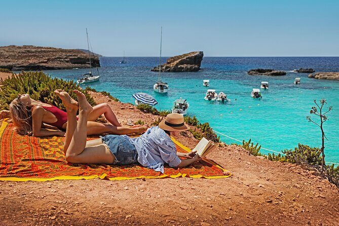 Gozo & Comino Blue Lagoon - Sliema 10am Launch and the Comfortable Catamaran Ride