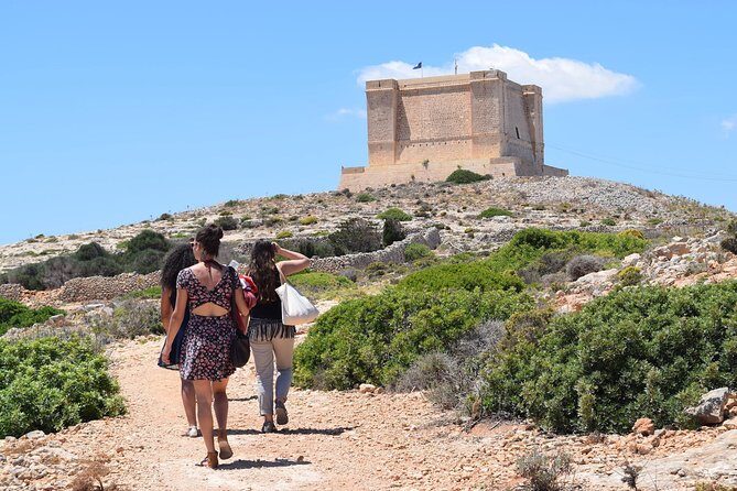 Gozo & Comino Islands, Blue Lagoon & Seacaves Tour - Blue Lagoon: your one real swimming block