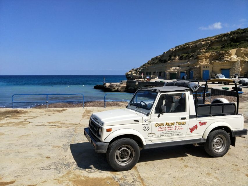 Gozo: Customizable Private Guided UTV Tour with Lunch - Ggantija Temples: plan for the entrance fee