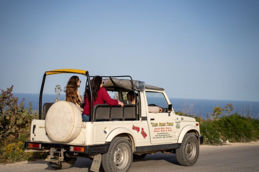 Gozo: Customizable Private Guided UTV Tour with Lunch - Getting to Gozo: pickup times that actually matter