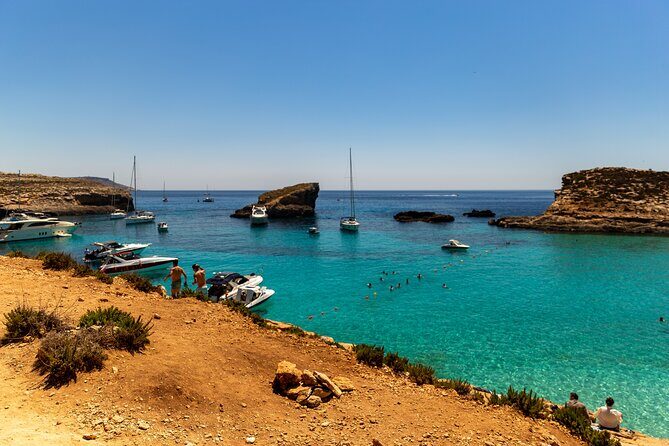 Gozo with bus including Blue Lagoon Comino & Sea Caves - Meeting at Bugibba (and why you should be early)