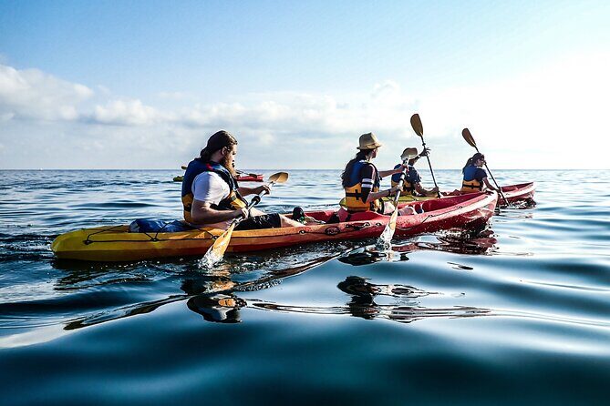 Guided Kayak Tour in St Paul's Island - Imġiebaħ Bay: the weather plan that can turn into a sunset paddle