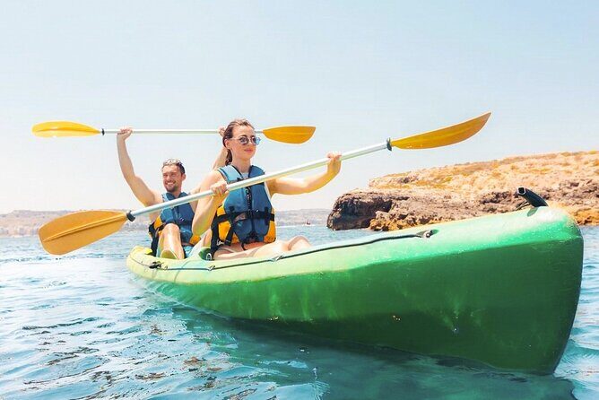 Kayak Tour Golden Hour at St Paul's Island 2 hours 30 minutes - Mistra Bay start and the beginner-friendly lesson