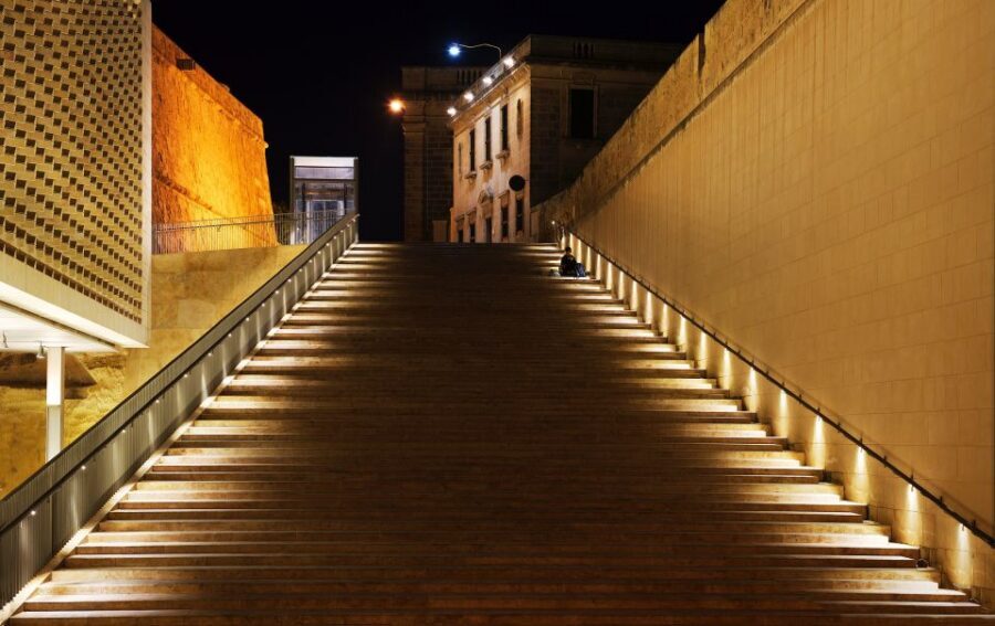 Malta By Night - Valletta, Birgu, Mdina & Mosta - Valletta at Night: Baroque Capital Energy and the Upper Barakka View