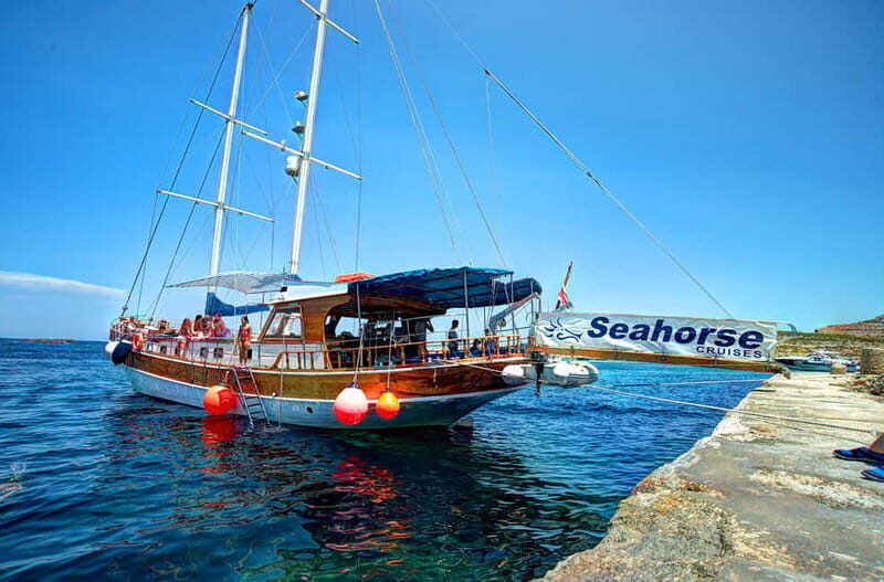 Malta: Comino+ Santa Maria Bay, Blue Lagoon + Seacaves tour - Where You Start: St Paul’s Bay Sirens Quay to Seahorse Cruises