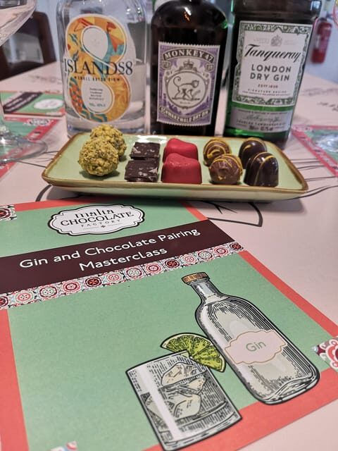 Malta: Gin and Chocolate Pairing Workshop - The Chocolate Pairing: Why It’s Not Just an Afterthought