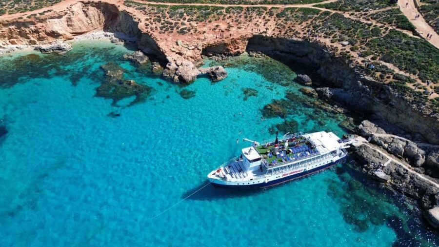 Malta: Gozo, Comino, Blue & Crystal Lagoon, & Caves Cruise - Key things I’d mark on your plan