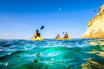 Malta: Ultimate Kayak Adventure - Meeting under Sensi Lido Beach (and how not to lose time)