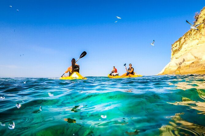 Malta: Ultimate Kayak Adventure - Meeting under Sensi Lido Beach (and how not to lose time)