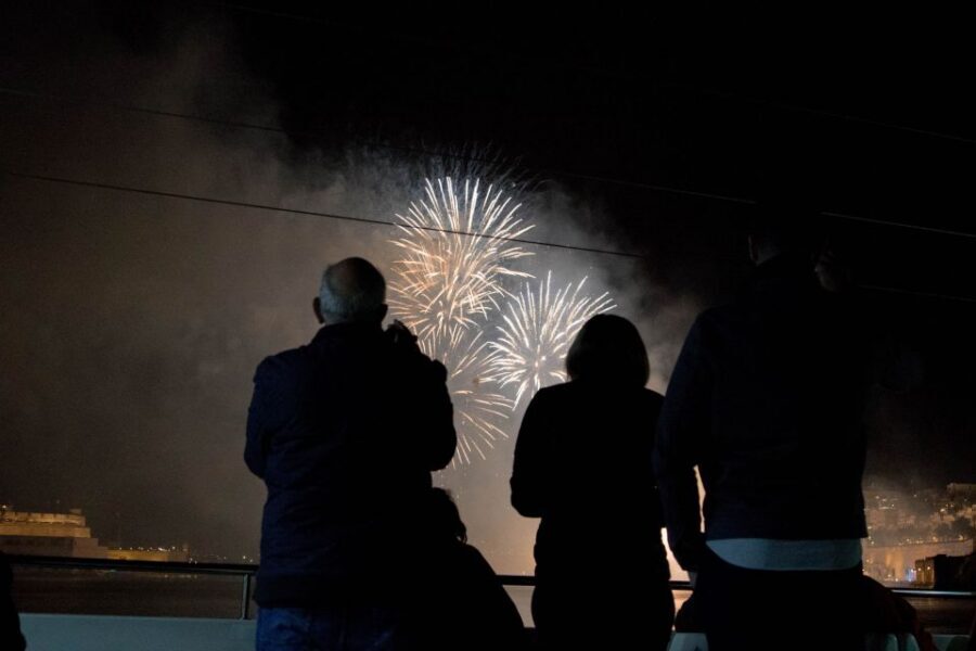 Malta: Valletta, Sliema, Bugibba Fireworks Festival Cruise - Catamaran route: Bugibba or Sliema to Valletta’s natural harbour