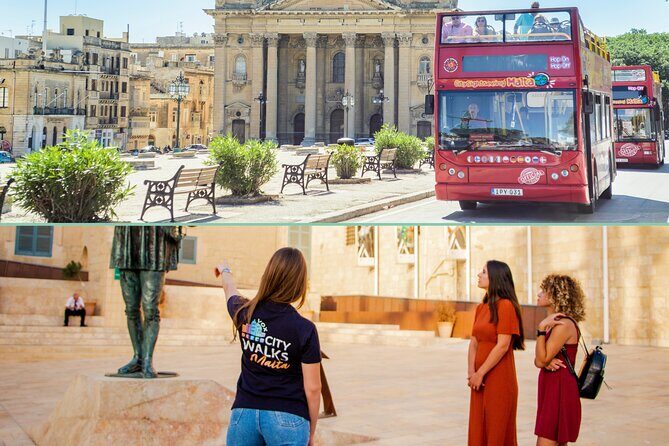 Malta: Walking Tour + Hop-on Hop-off Bus Tour + Boat Tour - How the 24-Hour Malta Pass Really Works