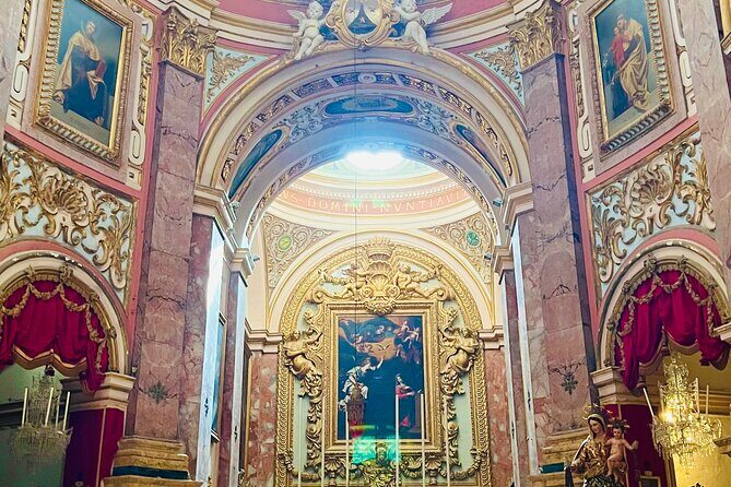 Mysteries of Mdina:Semi private Tour of the Ancient city - Church of St Agatha: legends and ornate details