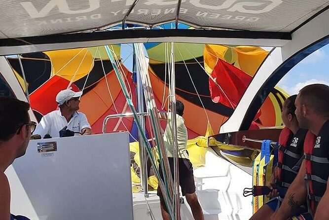 Parasailing In Malta - Safety and Comfort: Harnesses, Briefings, and Claudio’s Calm Approach