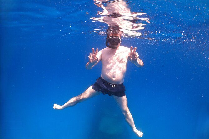 Private Boat Tour to Blue Lagoon Comino Caves and Gozo - What you get on board: snorkeling gear, water, and an iced cooler