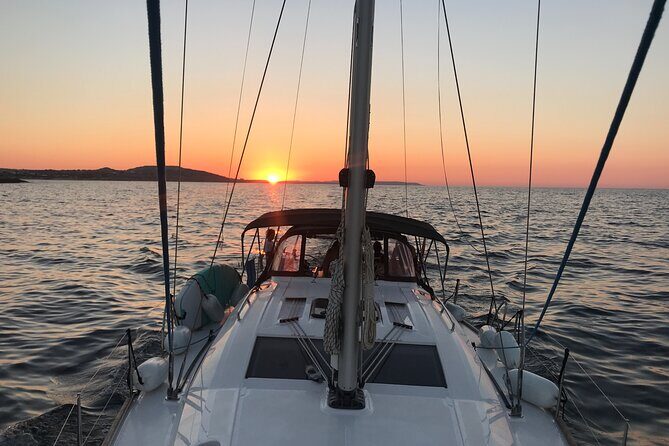 Romantic Sunset on Amazing Mowgli - Manoel Island Anchorage: A Calm Moment on the Water