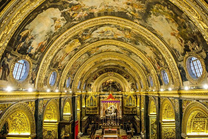 Secrets of St John's Co-Cathedral - Guided Tour - The Oratory stop and the two Caravaggio paintings