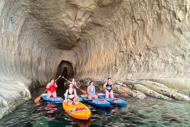 SUP Sunset Paddling to Ta Marija Caves - Gnejna Bay Slipway: The Start That Sets Your Comfort Level