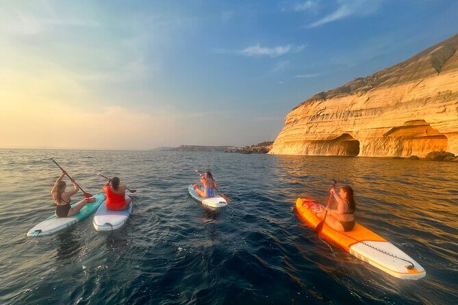 SUP Sunset Paddling to Ta Marija Caves - The Paddle Toward the Caves: What the Route Means for Your Timing