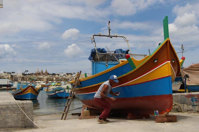Temples, Blue Grotto, Marsaxlokk - Hagar Qim & Mnajdra Archaeological Park: When 45 Minutes Works