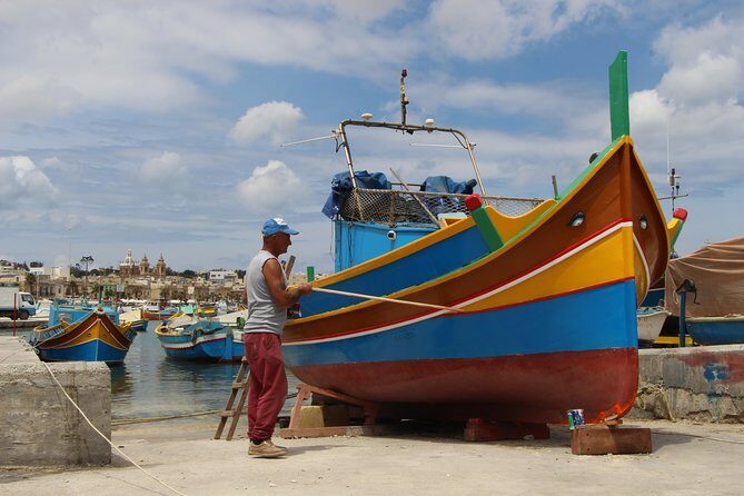 Temples, Blue Grotto, Marsaxlokk - Marsaxlokk Harbour: Two Hours in a Working Fishing Village Setting