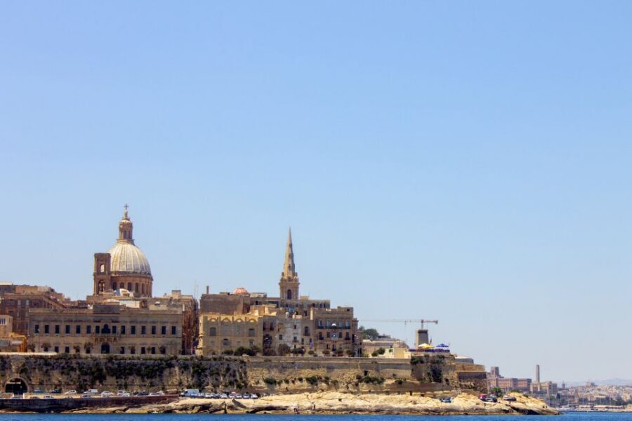 The Best Traditional 2 Harbours Day Cruise of Malta - Sitting where you get the best views