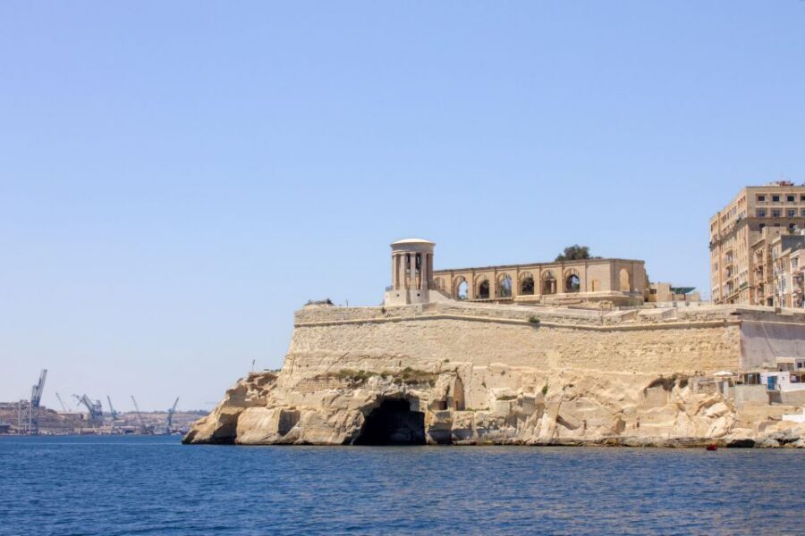 The Best Traditional 2 Harbours Day Cruise of Malta - Grand Harbour: forts, battlements, and real dockyard life
