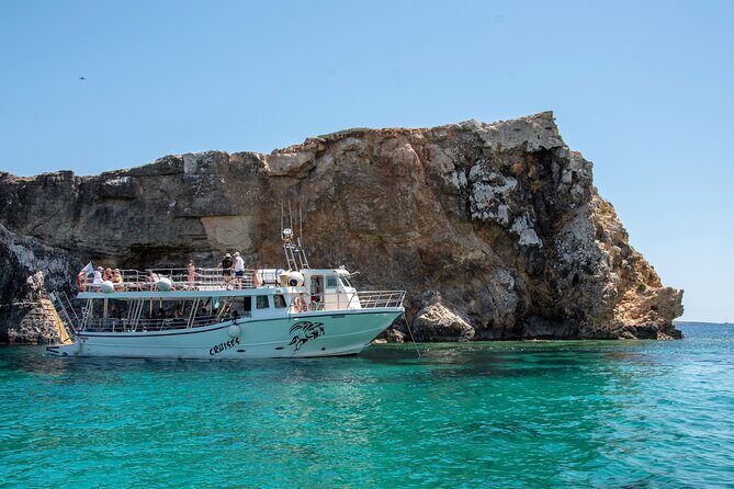 Three Bay Cruise Including Blue Lagoon from Mellieha - The return cruise: Santa Maria Caves and Elephant Head