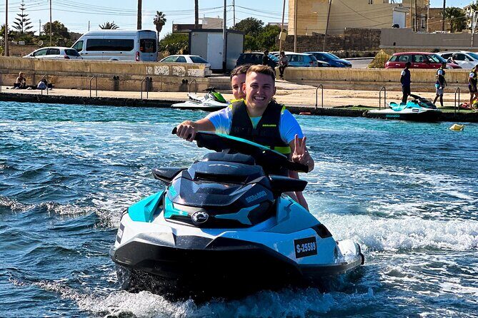 Ultimate Private Jet-Ski Experience in Malta - Zurrieq, St. Peter’s Pool, and St Thomas Bay: the stops that make it feel like a tour