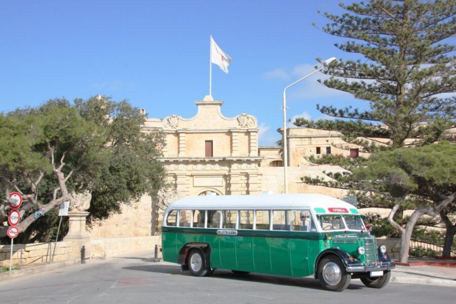 Valletta: Vintage Bus to Valletta, Sliema, Rabat & Mdina - Key highlights that matter