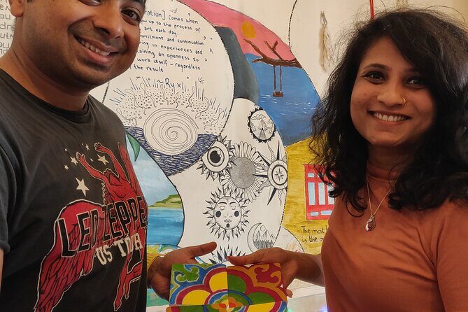 Workshop: Maltese Souvenir Tile Design Experience - Your 10x10cm coaster tile: cement, mold, and acrylic paint